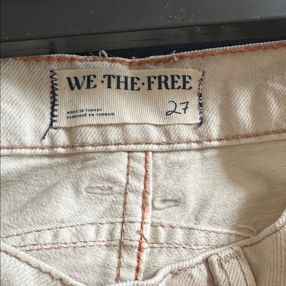 We the Free Lucky You Mid Rise Barrel denim by Free People sz 27 EUC - Picture 8 of 10